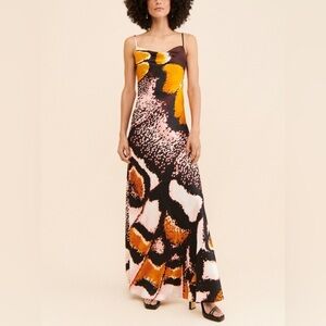 Chufy Laurel Maxi Slip Dress Size S